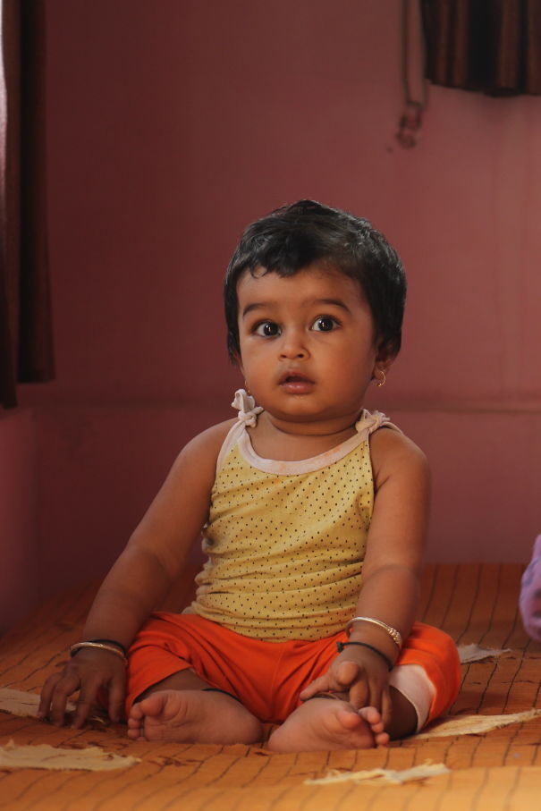 Just Woke Up - Debu 7months Old