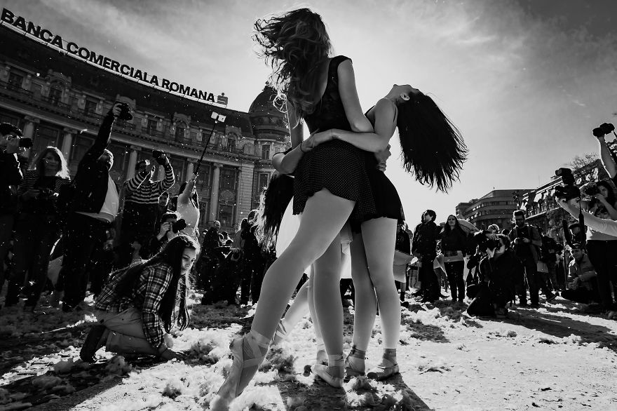 I Documented The International Pillow Fight In Bucharest, Romania