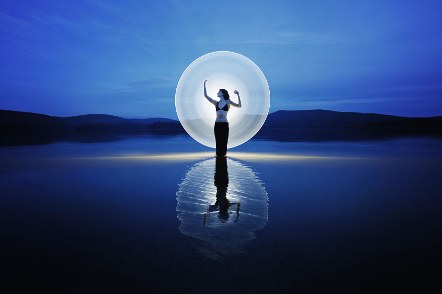 Light-Painting: We Travel Around The World To Create Fantasy Portraits Light-Painting: We Travel Around The World To Create Fantasy Portraits