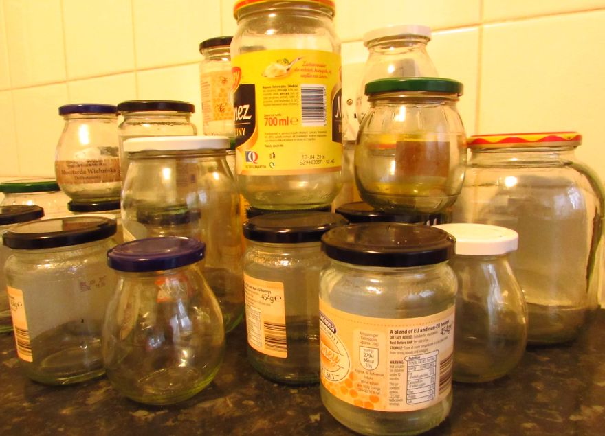 I Decided To Recycle My Jars In A Creative Way I Decided To Recycle My Jars In A Creative Way