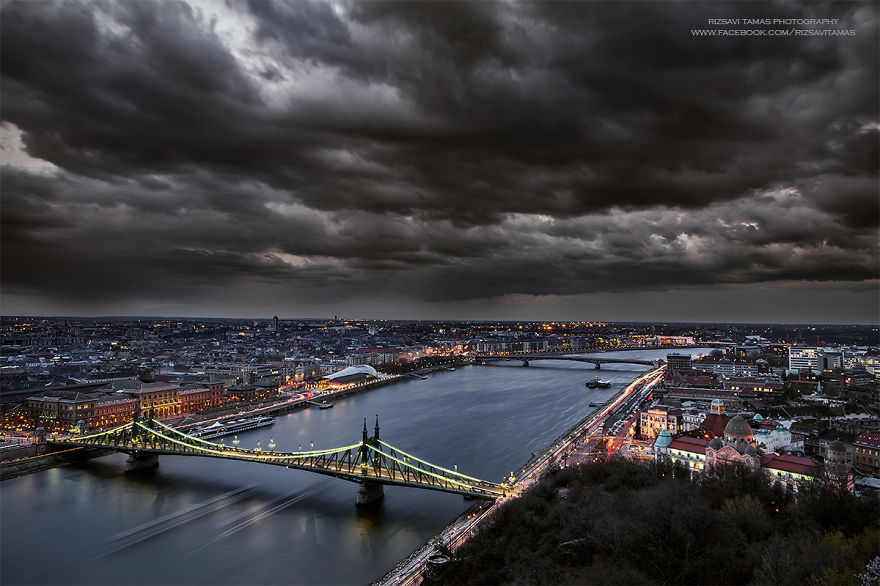 I Risk My Life To Photograph My Hometown Budapest From The Best Angle