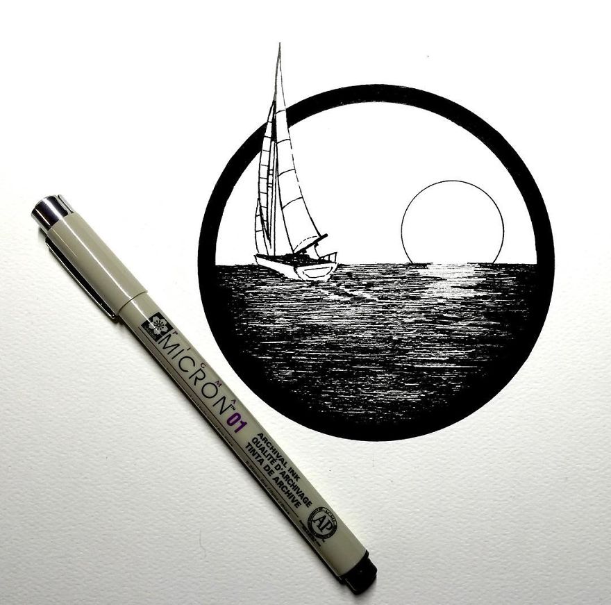 I've Been Drawing One Illustration A Day For 2 Years