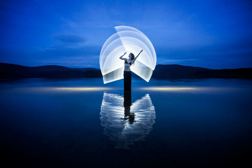 Light-Painting: We Travel Around The World To Create Fantasy Portraits Light-Painting: We Travel Around The World To Create Fantasy Portraits