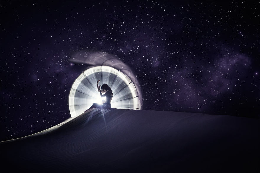 Light-Painting: We Travel Around The World To Create Fantasy Portraits Light-Painting: We Travel Around The World To Create Fantasy Portraits