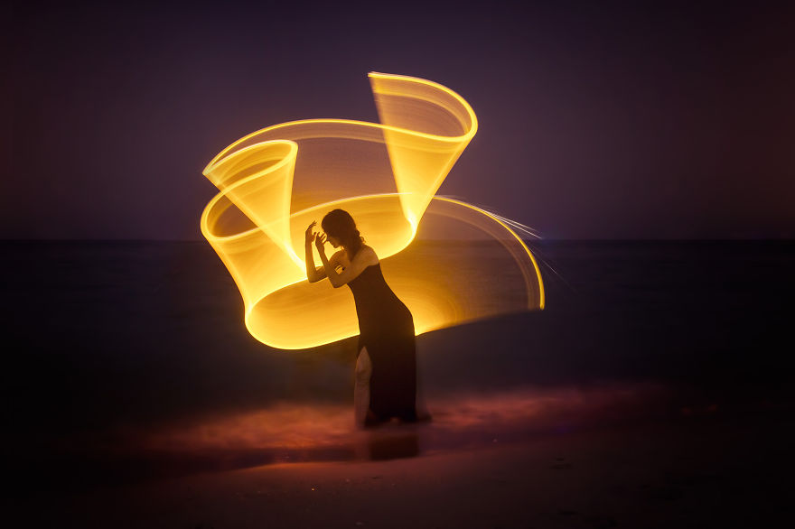 Light-Painting: We Travel Around The World To Create Fantasy Portraits Light-Painting: We Travel Around The World To Create Fantasy Portraits