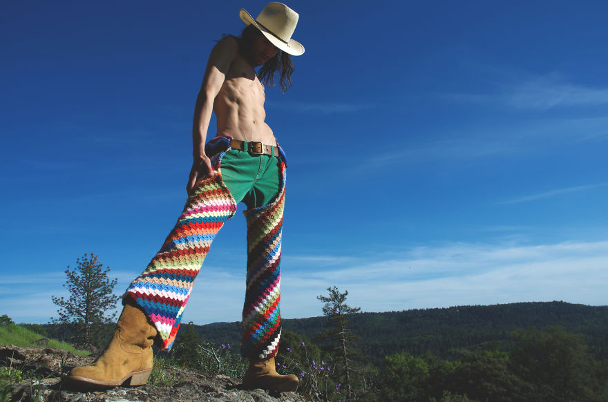 I Turn Grandma's Blankets Into Clothes I Turn Grandma's Blankets Into Clothes