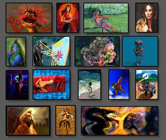 I’ve Created A New Work Of Art For Over 1,445 Consecutive Days (in Just About Every Medium).