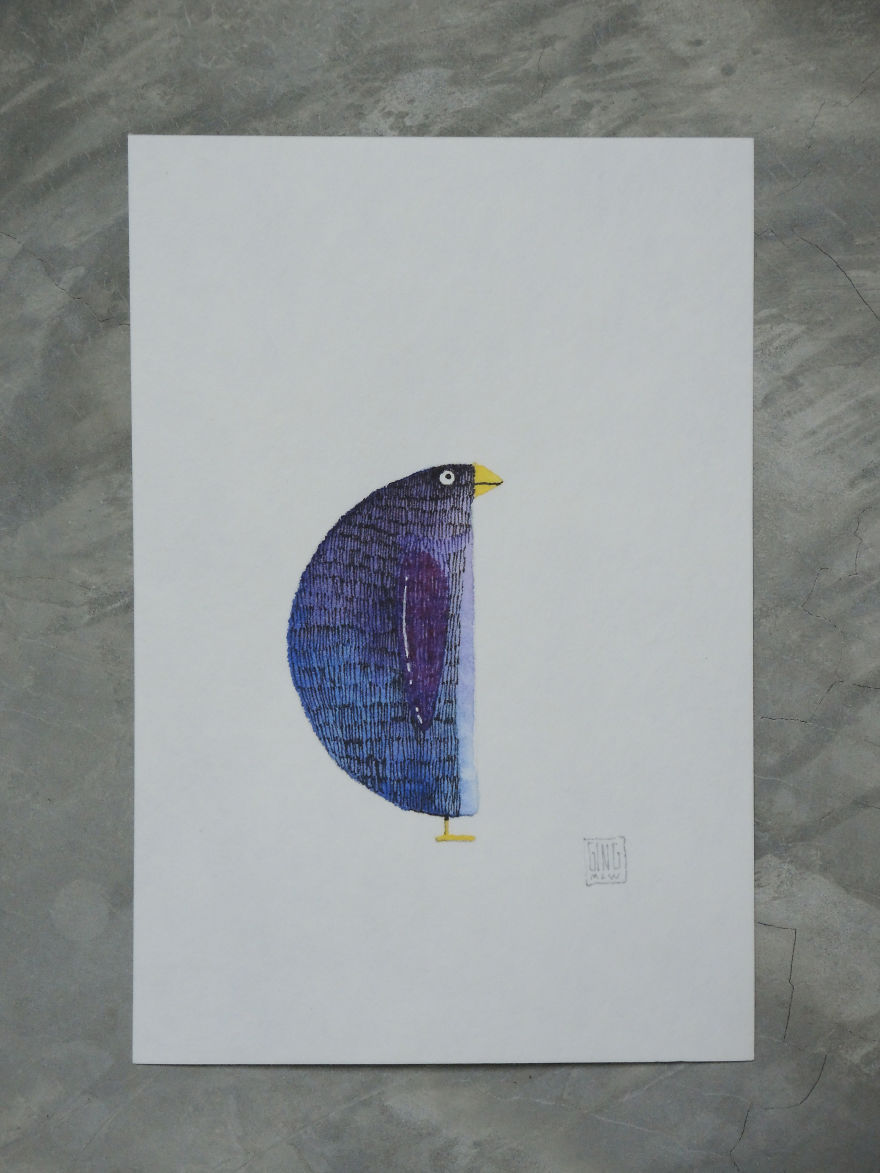 I Draw Different Animals From The Same Semicircle Shape