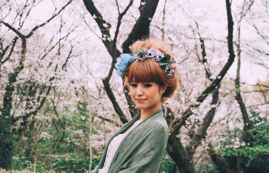 I Was Lucky To Capture The People Of Tokyo In The Boom Of Cherry Trees Blossoming I Was Lucky To Capture The People Of Tokyo In The Boom Of Cherry Trees Blossoming