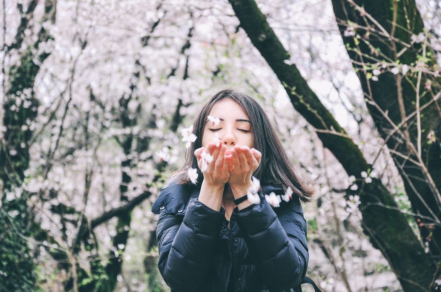 I Was Lucky To Capture The People Of Tokyo In The Boom Of Cherry Trees Blossoming I Was Lucky To Capture The People Of Tokyo In The Boom Of Cherry Trees Blossoming