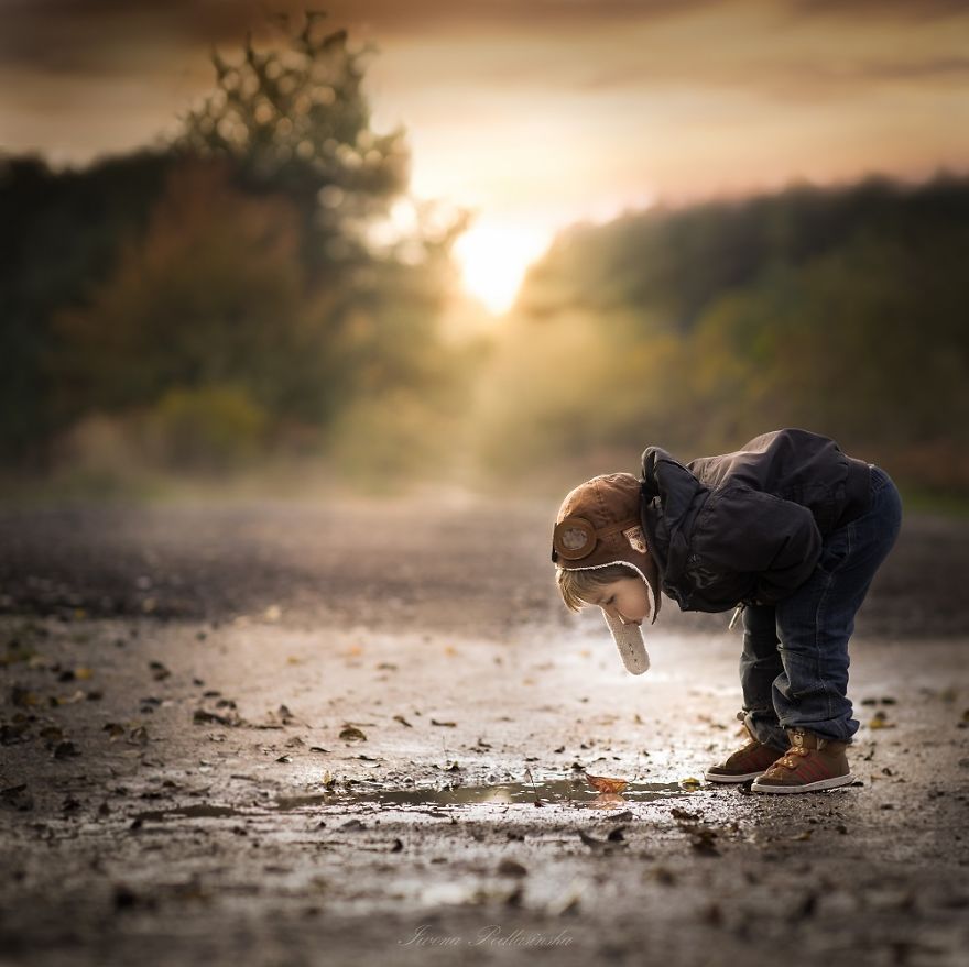 Polish Photographer And Mother Captures Magical Moments Of Her Childrens' Days