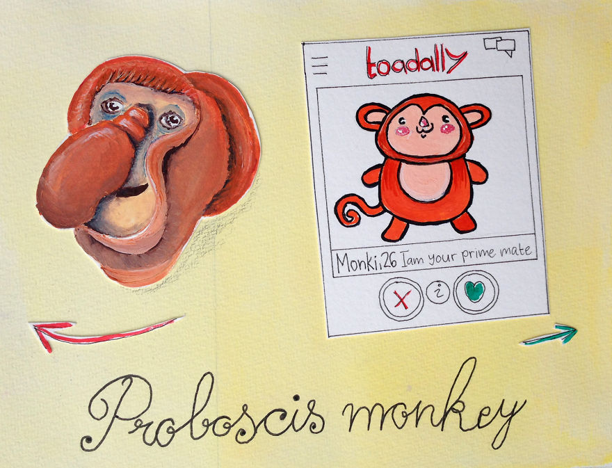 I Made 11 Ugly Animals Look Super Cute On Their Online Dating Profiles