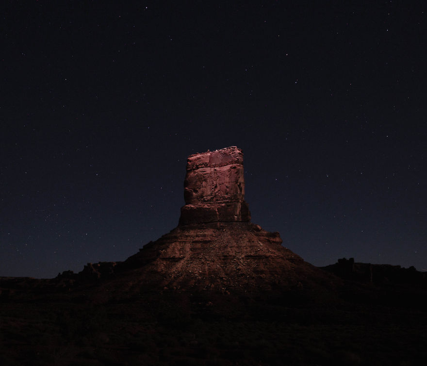 I Lit Landscapes At Night Using Drones With LEDs I Lit Landscapes At Night Using Drones With LEDs