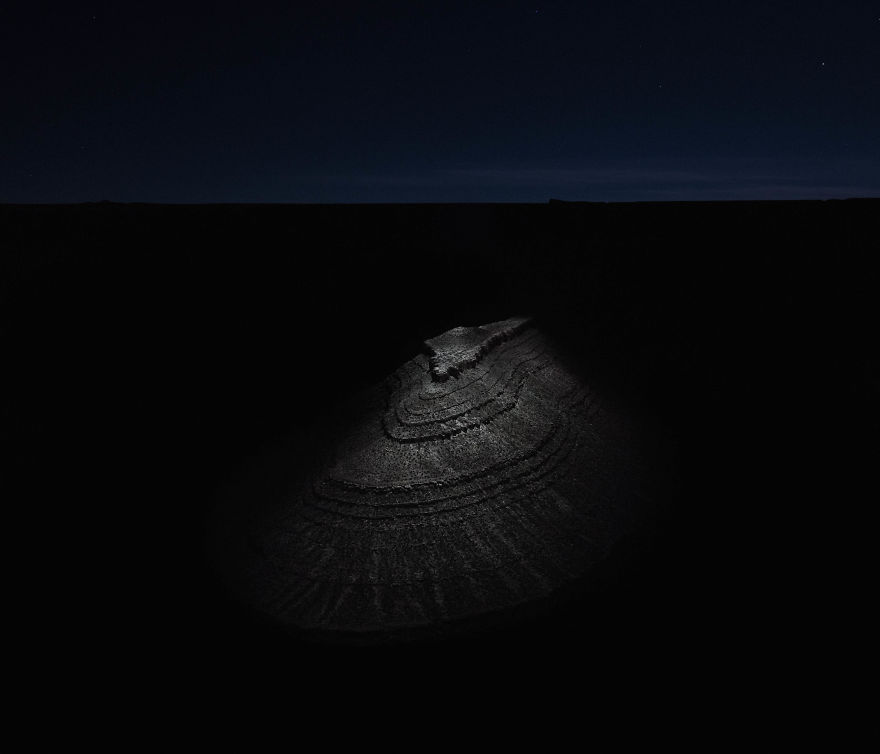 I Lit Landscapes At Night Using Drones With LEDs I Lit Landscapes At Night Using Drones With LEDs