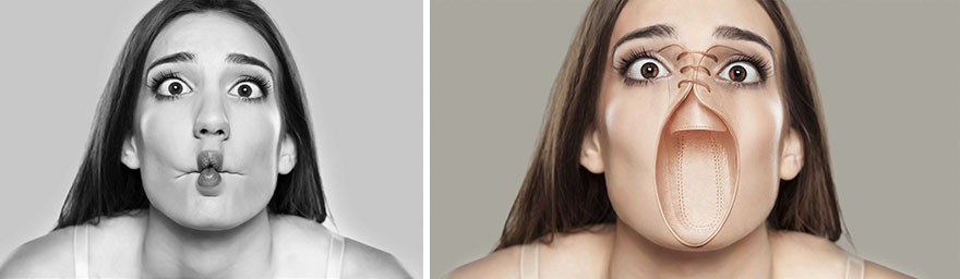 I Merged Faces With Shoes To Create Shoe Emotions I Merged Faces With Shoes To Create Shoe Emotions