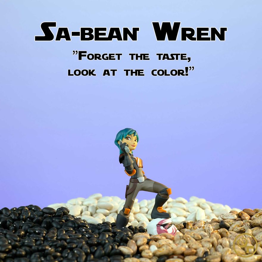 Sabine Wren + Beans = Sa-bean Wren