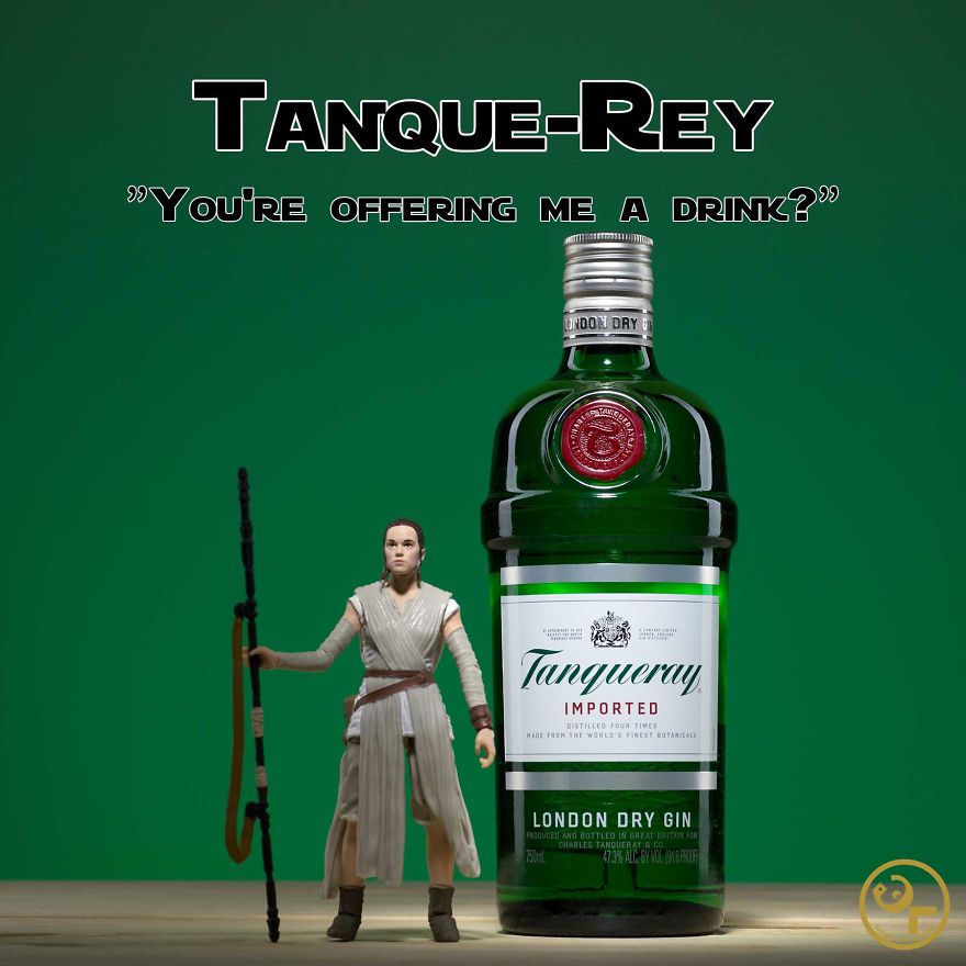 Rey + Tanqueray = Tanque-rey