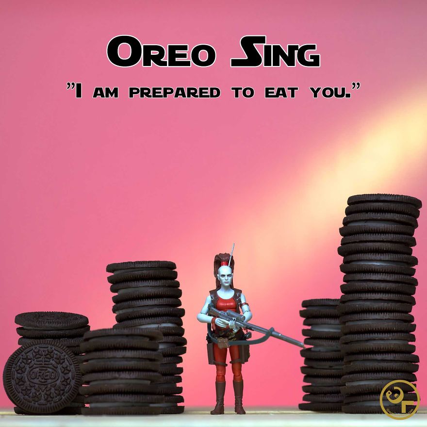 Aurra Sing + Oreos = Oreo Sing