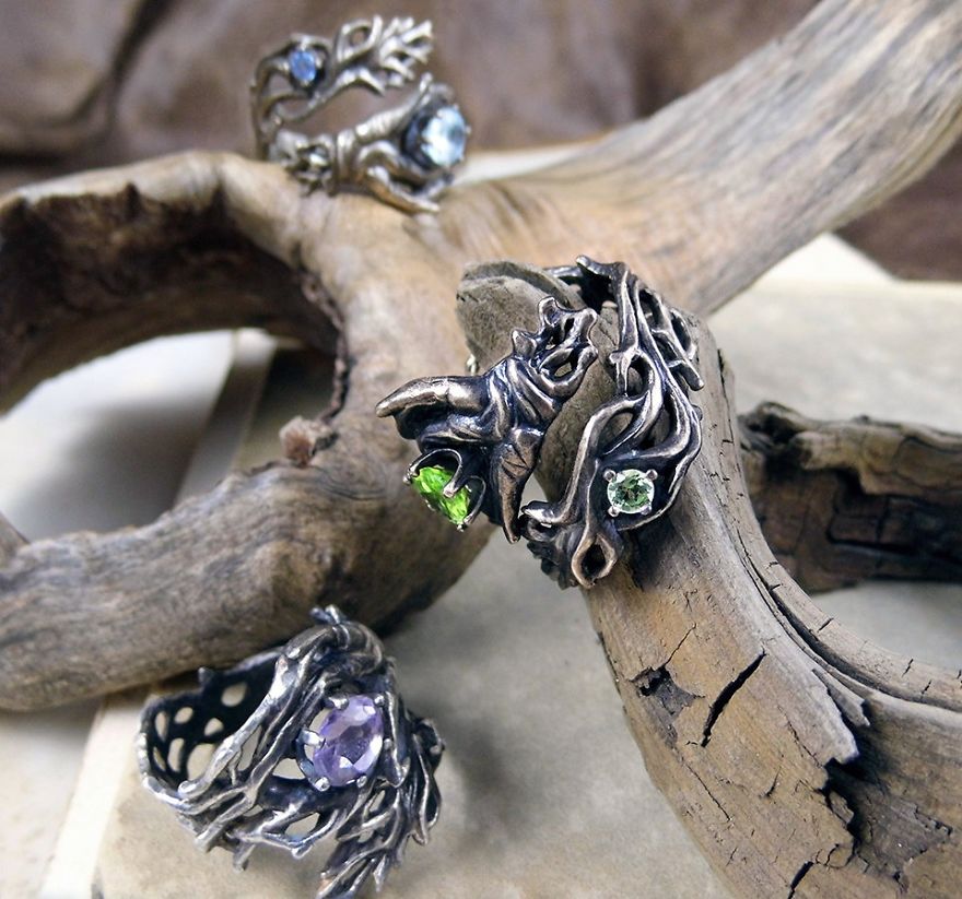 Studio Hibernacula Creates Hand Made Occult And Spiritual Wonders You Can Wear Every Day!