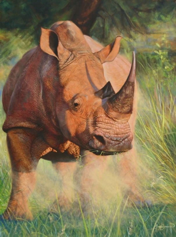 Suggestive Realism: My Oil Paintings Of Wild Animals