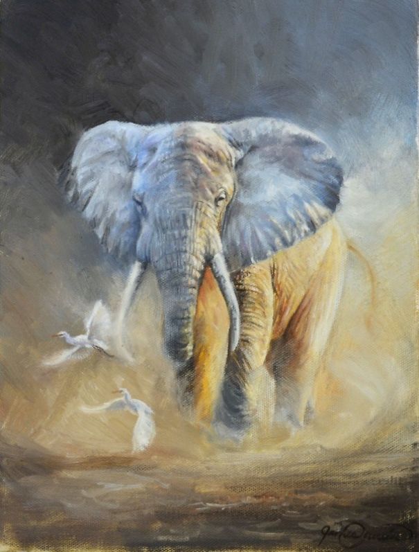 Suggestive Realism: My Oil Paintings Of Wild Animals Suggestive Realism: My Oil Paintings Of Wild Animals