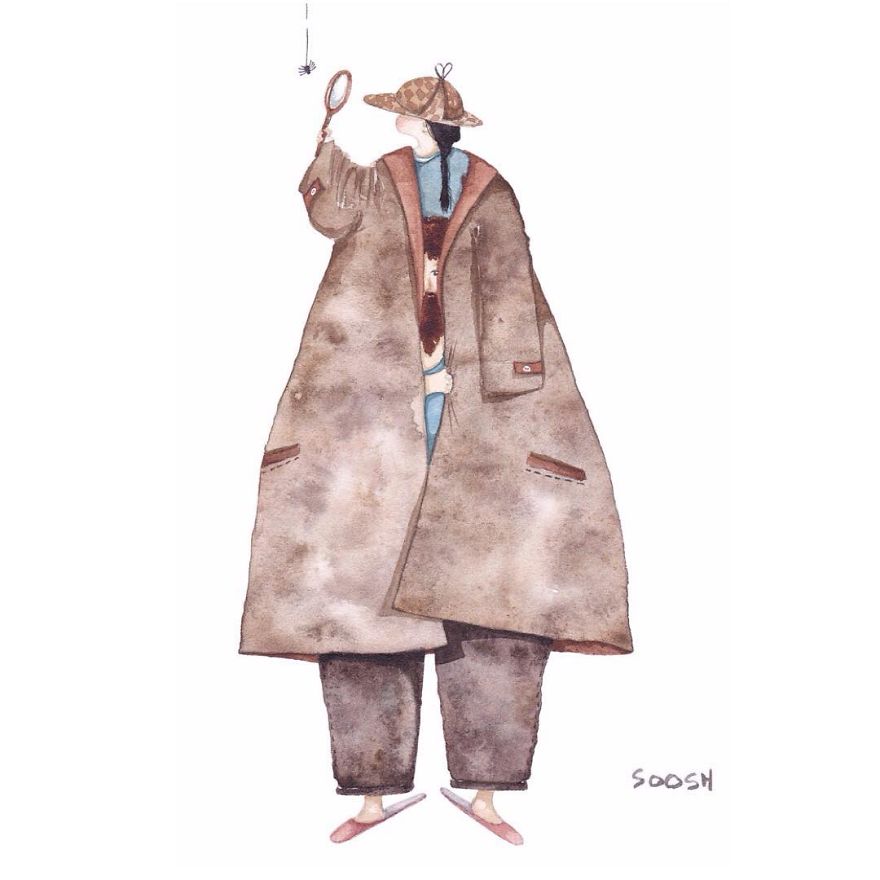 Heartwarming Illustrations About The Love Between Dads And Their Little Girls Heartwarming Illustrations About The Love Between Dads And Their Little Girls