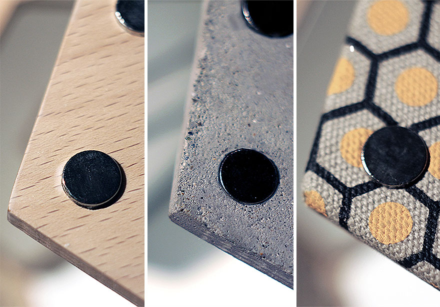 We Designed Modular Magnetic Lamps That Can Be Joined In An Endless Number Of Combinations