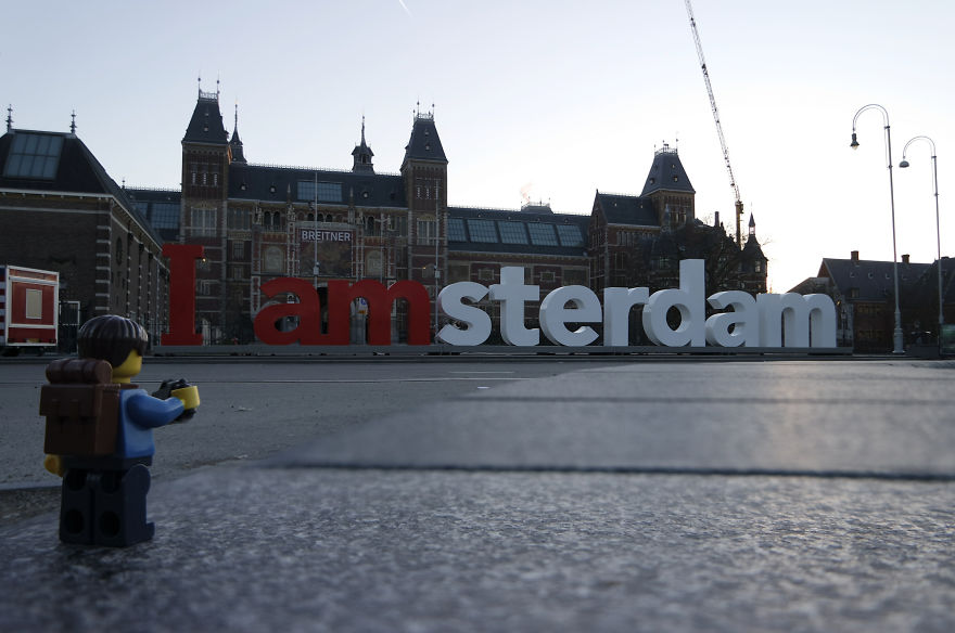 Lego Backpacker Is Taking Over The World