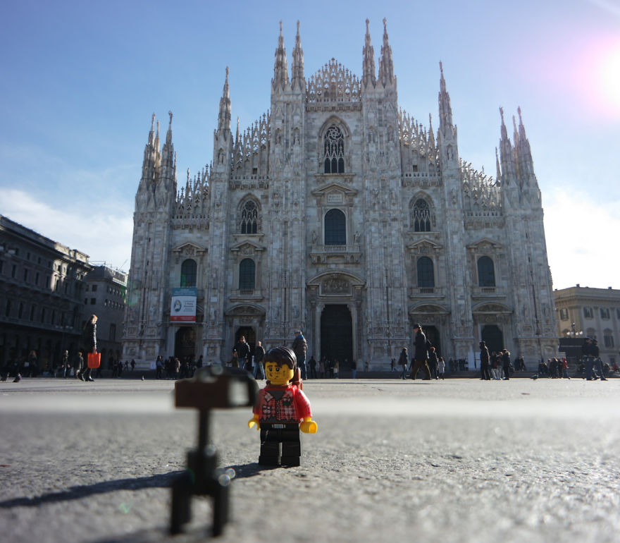 Lego Backpacker Is Taking Over The World