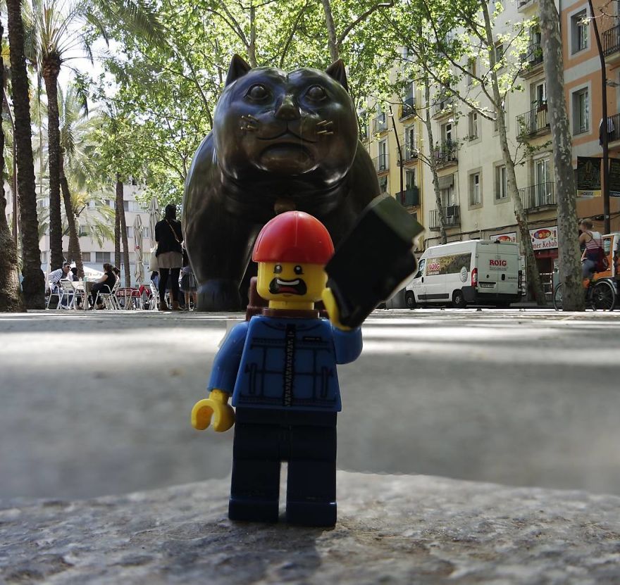 Lego Backpacker Is Taking Over The World