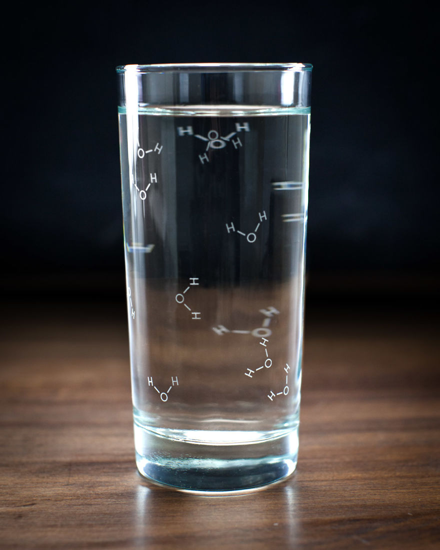 We Designed These Glasses To Display The Chemistry Of What&rsquo;s In Your Glass.