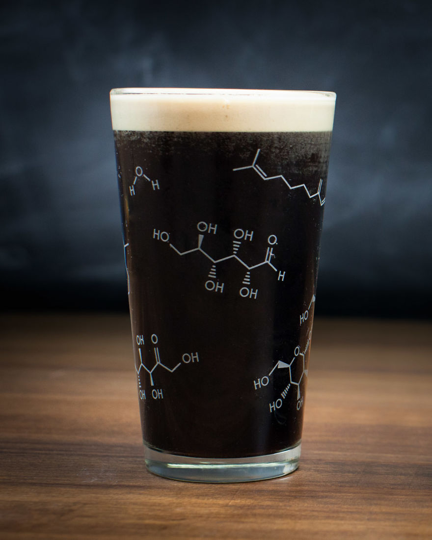 We Designed These Glasses To Display The Chemistry Of What&rsquo;s In Your Glass.
