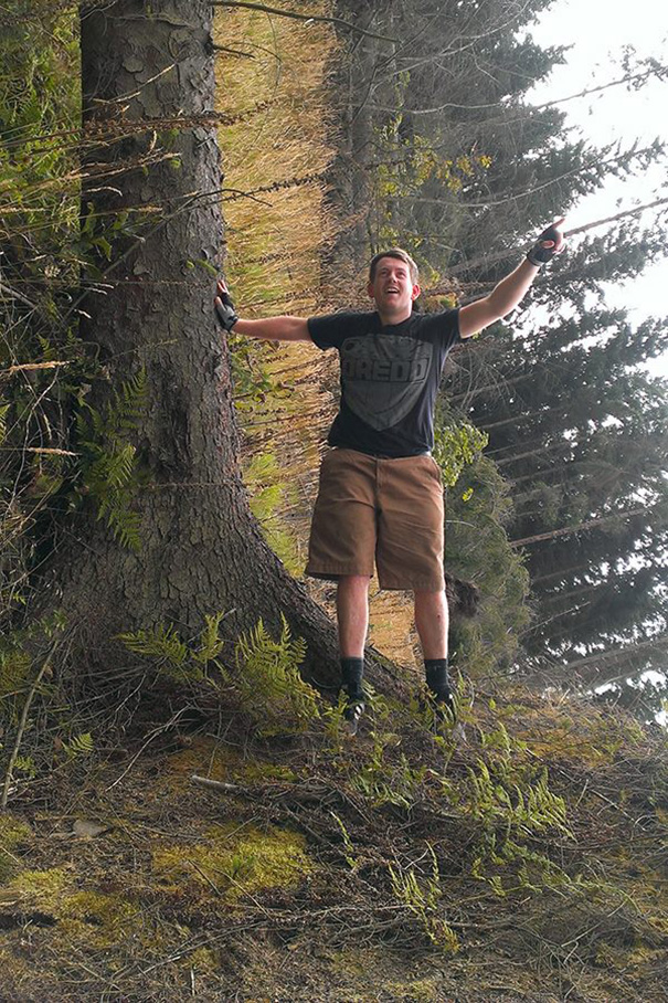 Adam Leaning On A Tree