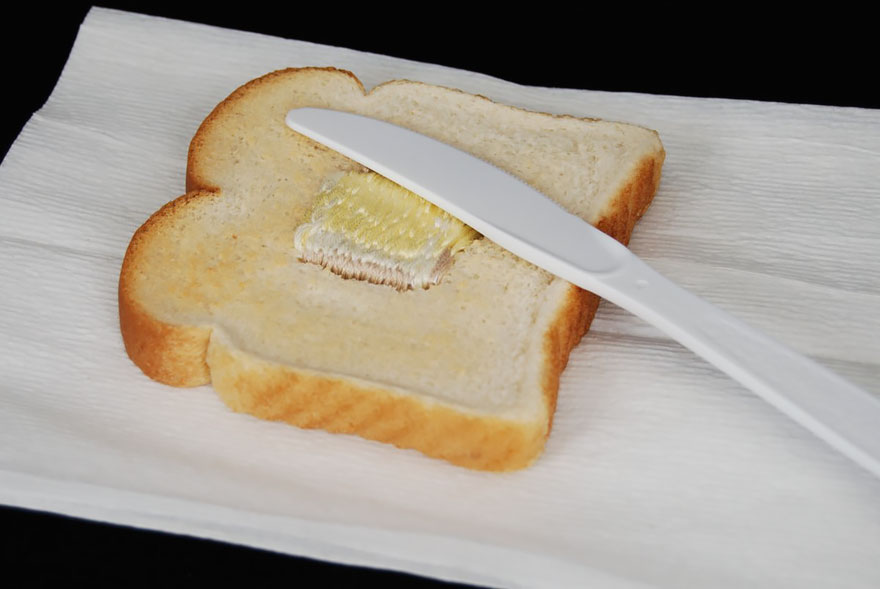 Toast Embroidery By Judith G. Klausner