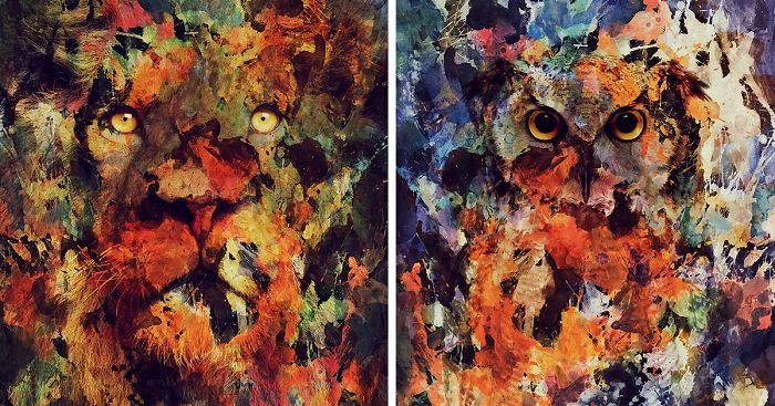 My Animal Portraits In Watercolor