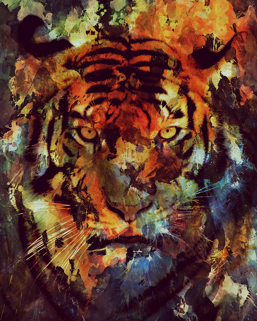 animal-portraits-in-watercolor-style