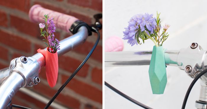 Tiny Bicycle Flower Vases Are The Perfect Bike Accessory For Spring