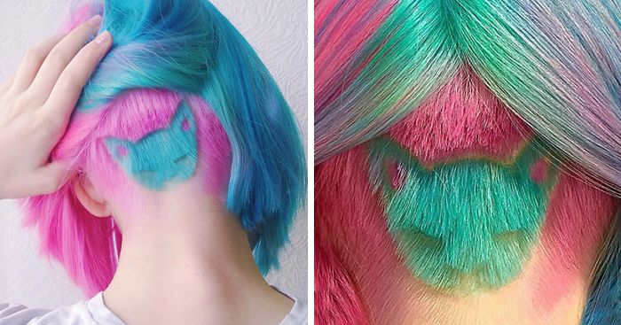 Rainbow Cat Undercut Is The Hottest New Hairstyle On Instagram
