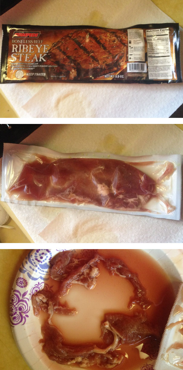 This Is What You Get When You Buy A 'Steak' At The Dollar Store