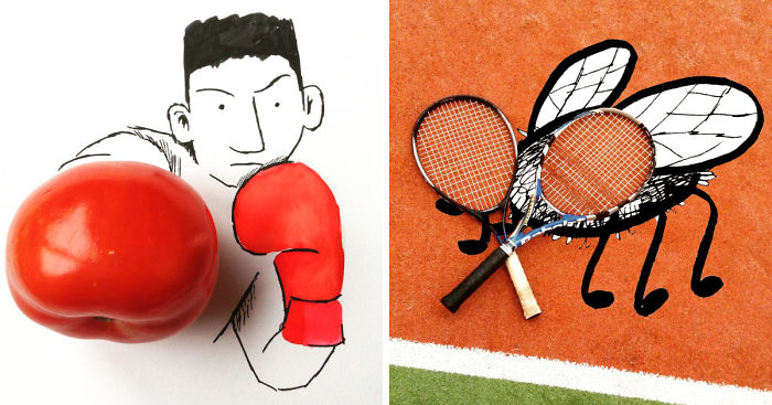 I Turn Everyday Objects Into Witty Illustrations (Part 6)