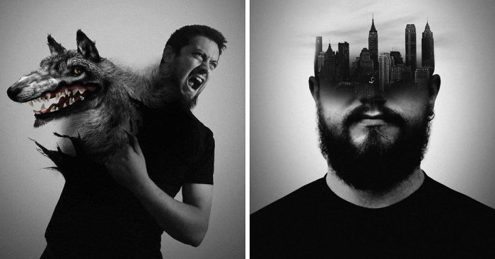 I Create Surreal Self-Portraits That Depict My Mood