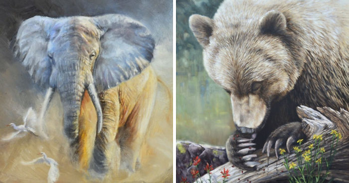 Suggestive Realism: My Oil Paintings Of Wild Animals