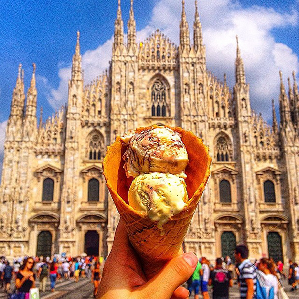 Gelato, Italy
