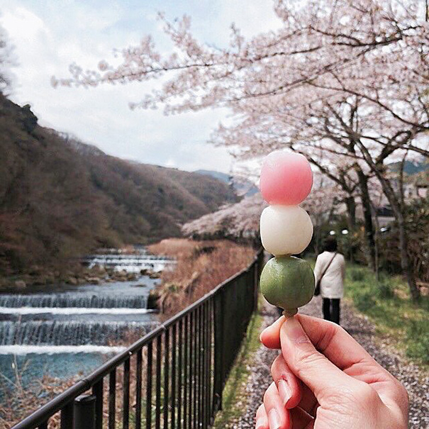 Hanami Dango, Japan