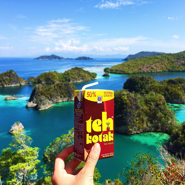 Teh Kotak, Indonesia