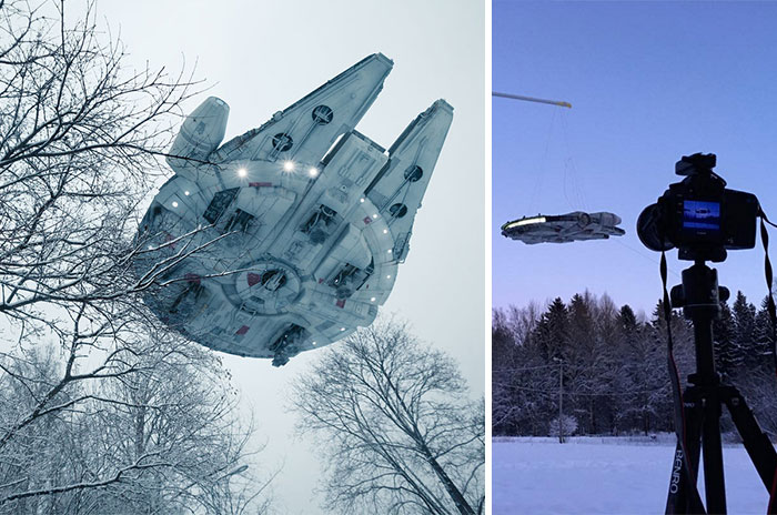 Artist Creates Stunning Star Wars Photos Using Toys And Forced Perspective
