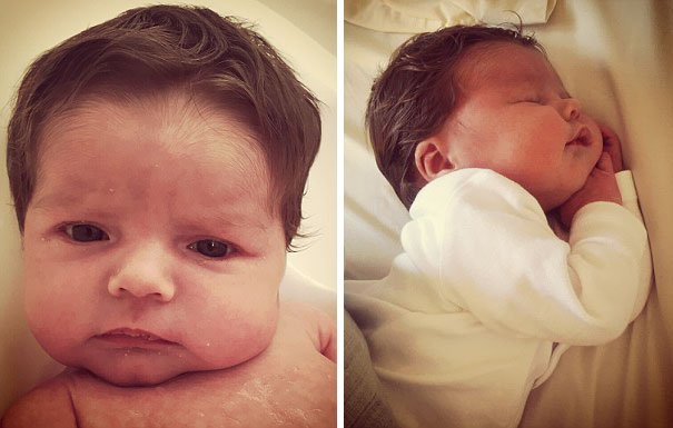 Olivia Looks Serious