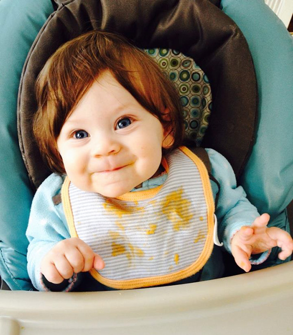 A Buddy Of Mine Had His First Daughter This Past Year And No That Is Not A Wig