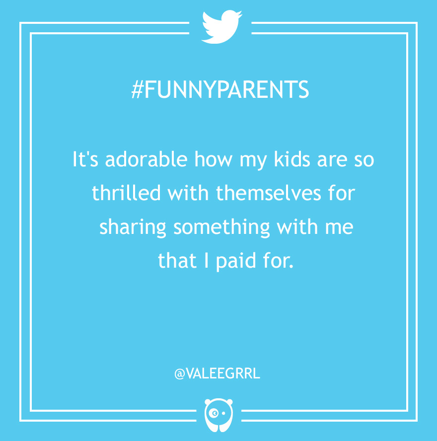 Funny Parenting Tweets