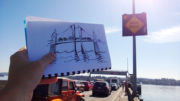 I Don't See Why They Stopped Traffic For Us To Do This